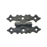 Antika Tarz Dekoratif Pirinç Menteşe - 63X36 Mm, Oksit