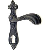 Antika Tarz Dekoratif Pirinç Mevlana Oda Kapı Kolu - 228X48 Mm, Oksit - Lisinya