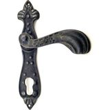 Antika Tarz Dekoratif Pirinç Mevlana Oda Kapı Kolu - 228X48 Mm, Oksit - Renkli - 1