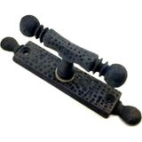 Antika Tarz Dekoratif Pirinç Misket Pencere Kolu - 165X32 Mm, Oksit - 0