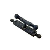 Antika Tarz Dekoratif Pirinç Misket Pencere Kolu - 165x32 Mm, Oksit FRTKGT55TK-TK-CNT-ATDPMPKO