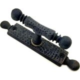 Antika Tarz Dekoratif Pirinç Misket Pencere Kolu - 165X32 Mm, Oksit - Lisinya - 001-Renkli
