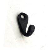 Antika Tarz Dekoratif Pirinç Tekli Mini Askı - 27X11 Mm, Oksit - Lisinya