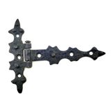 Antika Tarz Dekoratif Pirinç Yıldız Kuyruklu Menteşe - 85x110 Mm, Oksit FRTKGT55TK-TK-CNT-ATPOMAXO