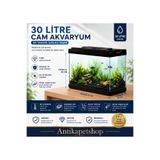 Antikapetshop 50 Cm - 30 Litre - Kapaklı AKVARYUM