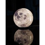 Antilop 3D Moon Lamp LED Gece Lambası Beyaz Renkli Dekoratif Ay Lamba 1 Parça Enerji Tasarruflu