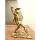 Antioch Art Design Truva Savaşçısı Hector Biblo Özel Tasarım Heykel 30 cm Ev Dekor Hediyelik Eşya