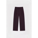 Antioch Bordo Pileli Relax Fit Erkek Erkek Pantolon - S