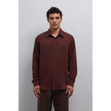 Antioch Bordo Teknik Regular Fit Erkek Gömlek