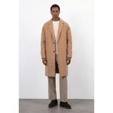 Antioch Camel Relax Fit Erkek Kaban