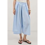 Antioch Mavi Pileli Culotte Pantolon