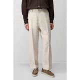 Antioch Taş Lyocell Relaxed Fit Pileli Erkek Pantolon