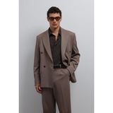 Antioch Vizon Relax Fit Kruvaze Erkek Blazer Ceket - M