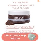 Antioxidant Vücut Peelingi Arındırıcı ve Yenileyici Nem Bombası Body Scrub 280 gr