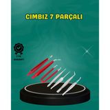 Antistatik 7’Li Hassas Cımbız Takımı Manyetik Olmayan Uçlu Mir01466676