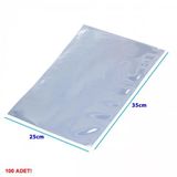 Antistatik Poşet 24X35cm 100 Adet Şeffaf Esd Metalize Torba Su Toz Geçirmez Elektronik Devre Pcb Ana