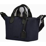 Antler Heritage Mini Crossbody Kanvas Omuz Çantası - Lacivert