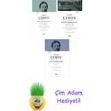 Anton Pavloviç Çehov 3 Kitap Seti + Çim Adam Hediye - Hayır