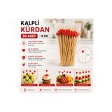 antpap ambalaj Kalpli Bambu Kürdan 12 cm – 50 Adet