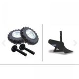 Antrac Çapa Makinası Aparatları 2 Adet 4x8 Lastik 28MM Porya Arık Açma Demiri Takım