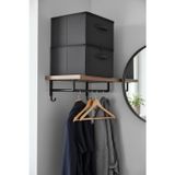 Antrasit 2Li Set Çok Amaçlı Baza Altı Ve Dolap İçi Düzenleyici Kutu Hurç 35X42X23 Cm