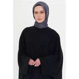 Antrasit Düz Klasik Şal Turlu Polyester Lüx Janjan 202126_25
