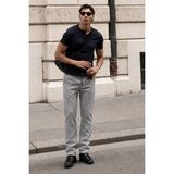 Antrasit Düz Paça Erkek Pantolon 6531 - 2XL