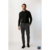 Antrasit Dynamic Fit Lastikli İpli Erkek Pantolon | Konforlu Smart Casual