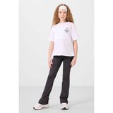 Antrasit Esnek Standart Fit Basic Performans Ispanyol Paça Kız Çocuk Tayt - 75193 - 7 - 8 Yaş