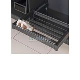 ANTRASİT GİZLİ BLUM TANDEM RAYLI FRENLİ AYAKKABILIK SETİ S6731-6732