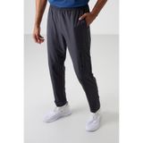 Antrasit İnce Yumuşak Comfort Fit Erkek Eşofman Alt - 82120