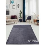 Antrasit Kaymaz Taban Peluş Post Yolluk Koridor Antre Mutfak Yatak Odası Kesme Halı