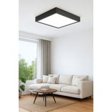 Antrasit LED Avize Tavan Aydınlatması 6500K Beyaz Işık 30*30 cm