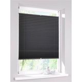 Antrasit Plise Katlanır Cam Balkon Perdesi - Ofis Perdesi - Mutfak Perdesi - Salon Perdesi - - 90 x 150 cm
