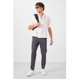 Antrasit Standart Fit Dokuma Hafif Esnek Chino Erkek Pantolon - 82177