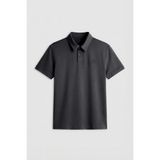 Antrasit Standart Kalıp Basic Polo Yaka Erkek T-Shirt - 87748