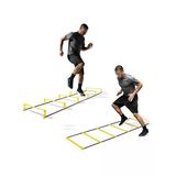 Antrenman Merdiveni 2'si 1 Arada Engel ve Çeviklik Merdiveni 230 cm