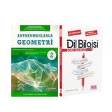 Antrenmanlarla Geometri 2 ve AKM Dil Bilgisi Soru Bankası Seti 2 Kitap
