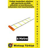#Antrenmanmalzemesi Futbol Basketbol Spor Koordinasyon Hız Çantalı Antrenman Merdiveni 6 Metre