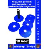 #Antrenmanmalzemesi Futbol Basketbol Voleybol Koordinasyon Hız Çeviklik Antrenman Çanağı 10 Adet