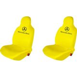 Antwax 26aralikZapomi Mercedes 380-400-420-500-560-600 Koltuk Servis Kılıfı Ön ve Arka 4 Parça Takım - Sarı