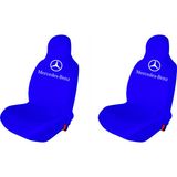Antwax 26aralikZapomi Mercedes C-E Serisi Koltuk Servis Kılıfı Ön ve Arka 4 Parça Takım - Mavi