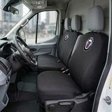 Antwax Ford Transit Siyah Penye Oto Koltuk Kılıfı - Alpına Baskılı