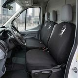 Antwax Ford Transit Siyah Penye Oto Koltuk Kılıfı - Atatürk Silüeti Baskılı