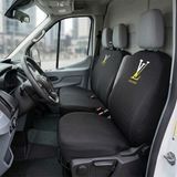 Antwax Ford Transit Siyah Penye Oto Koltuk Kılıfı - Lv Baskılı