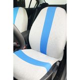 Antwax Gri Mavi Penye Oto Ön Koltuk Kılıfı