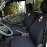 Antwax Hyundai H100 Siyah Penye Oto Koltuk Kılıfı - Alpına Baskılı