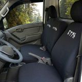 Antwax Hyundai H100 Siyah Penye Oto Koltuk Kılıfı - Türk