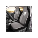 Antwax Oto Koltuk Kılıfı Pro Fiat Egea Uyumlu Araca Özel Logolu Fit Kalıp - Renk Gri