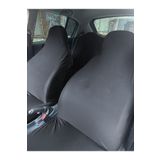 Antwax Renault Clio Oto Koltuk Kılıfı Servis Kılıfı Penye - Tüm Araçlara Uyumlu-siyah